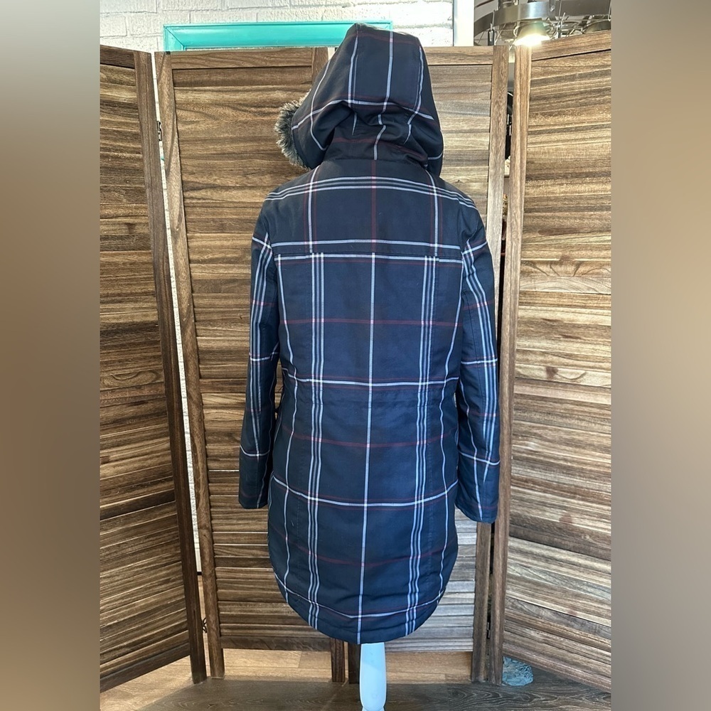 Tommy Hilfiger Plaid Parka - Picture 3 of 10